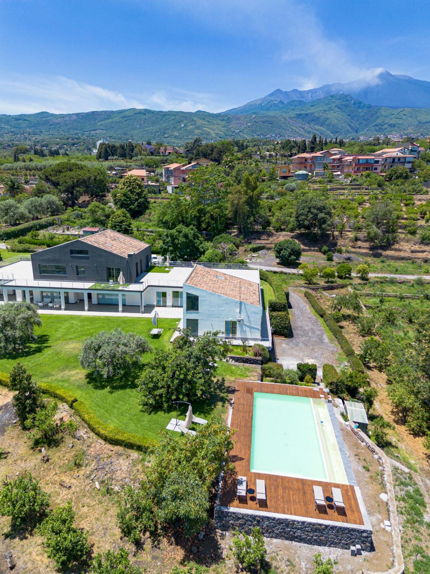 Villa Persea Santa Venerina Exterior foto